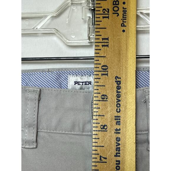 Peter Millar Men's 30 Gray Straight Leg Dress Pants Casual Performance Trousers - Picture 6 of 8